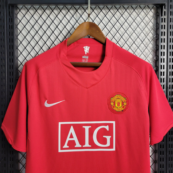 Camiseta Manchester United 200809 Local  Retro