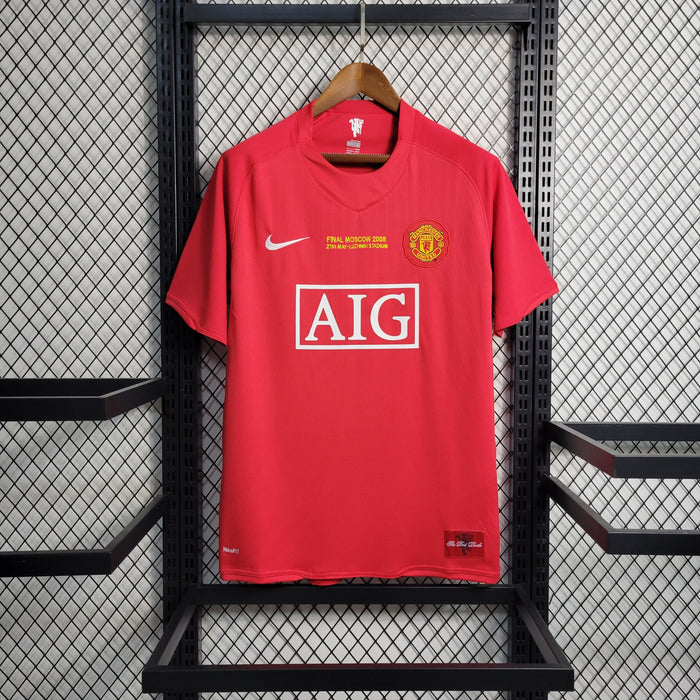 Camiseta Manchester United 200809 Local  Retro