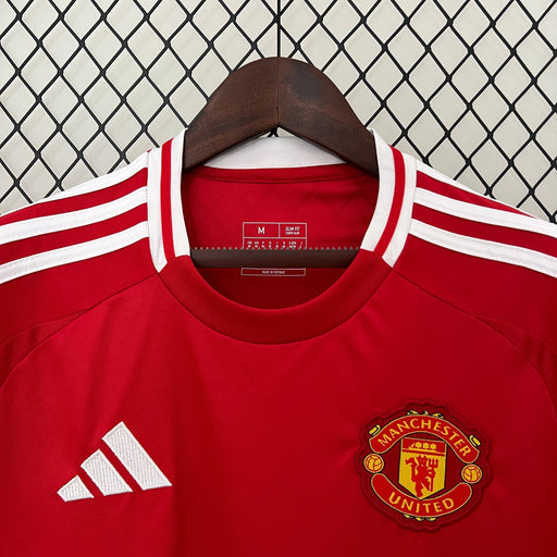 Camiseta Manchester United Local 2024-25  Versión fan