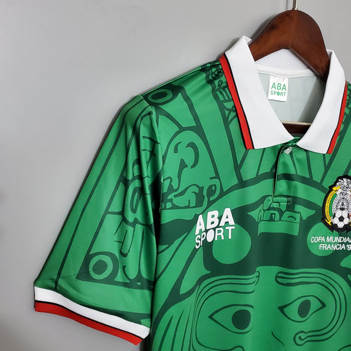 Camiseta Mexico 1998 local  Retro