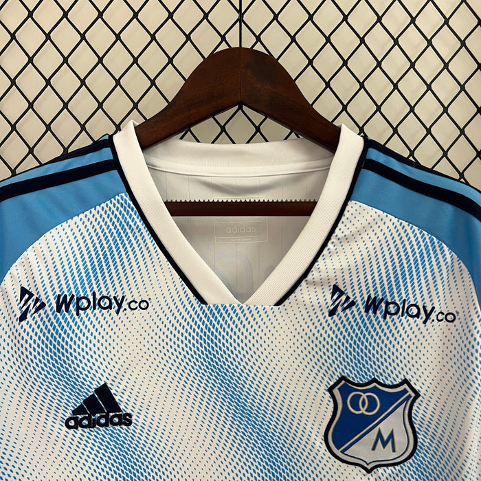 Camiseta Millonarios FC Visita 2024-25  Versión Fan