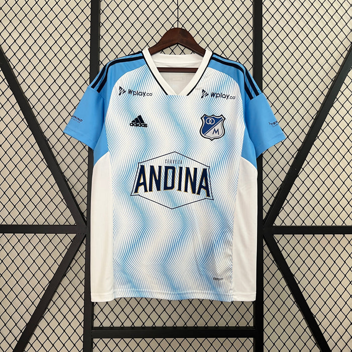 Camiseta Millonarios FC Visita 2024-25  Versión Fan