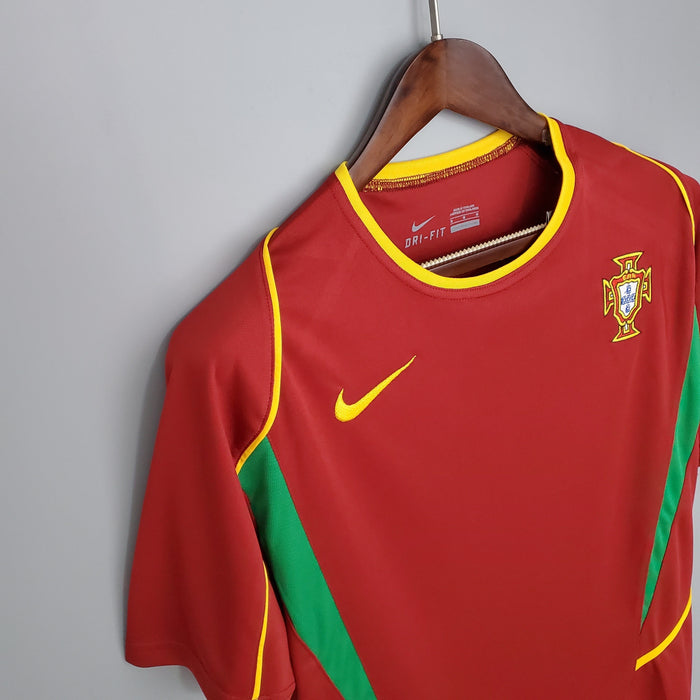 Camiseta Portugal 2002 Local  Retro