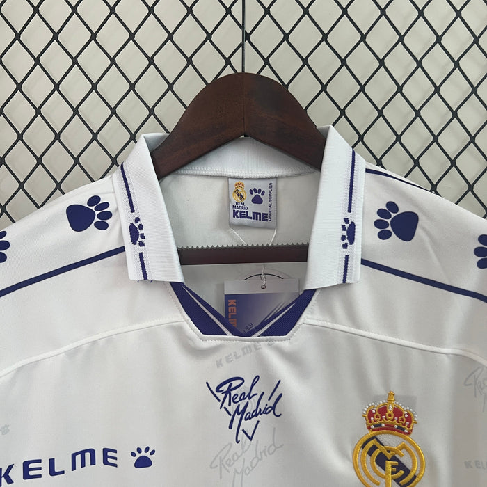 Camiseta Real Madrid 9496 Local  Manga Larga