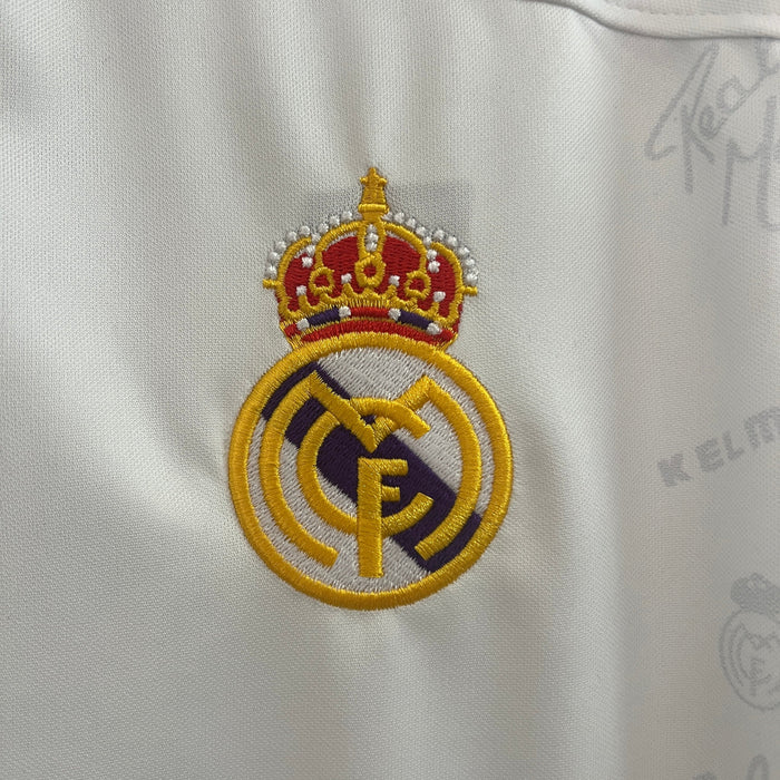 Camiseta Real Madrid 9496 Local  Manga Larga