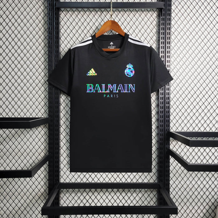 Camiseta Real Madrid BALMAIN 202425   Versión fan