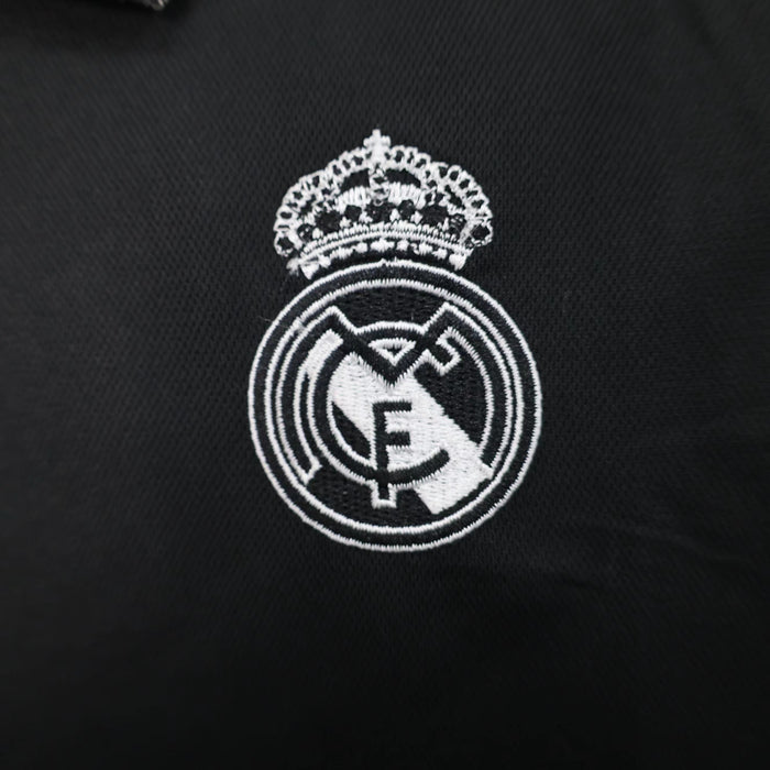 Camiseta Real Madrid  Black   Versión fan Polo