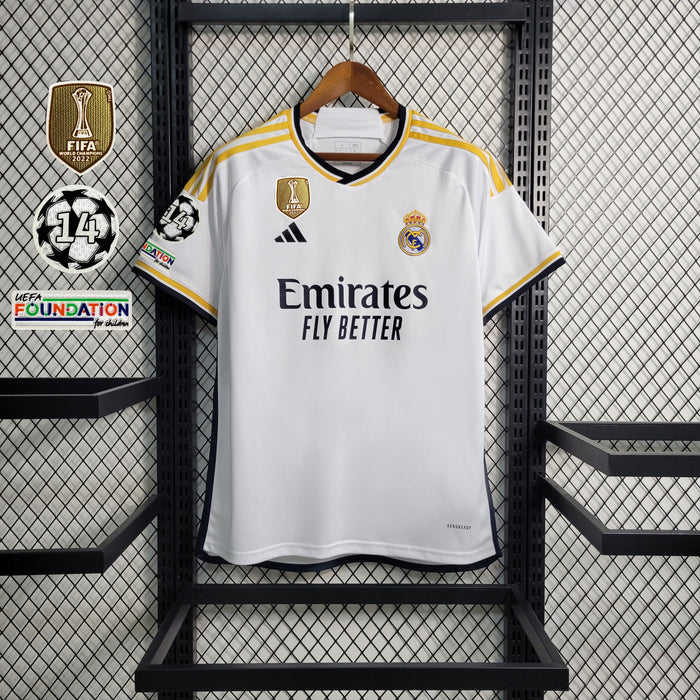 Camiseta Real Madrid Home 202324  Versión fan