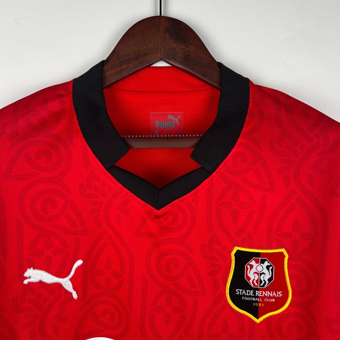 Camiseta Rennes Local 202324  Versión fan