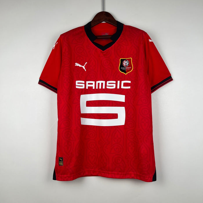 Camiseta Rennes Local 202324  Versión fan