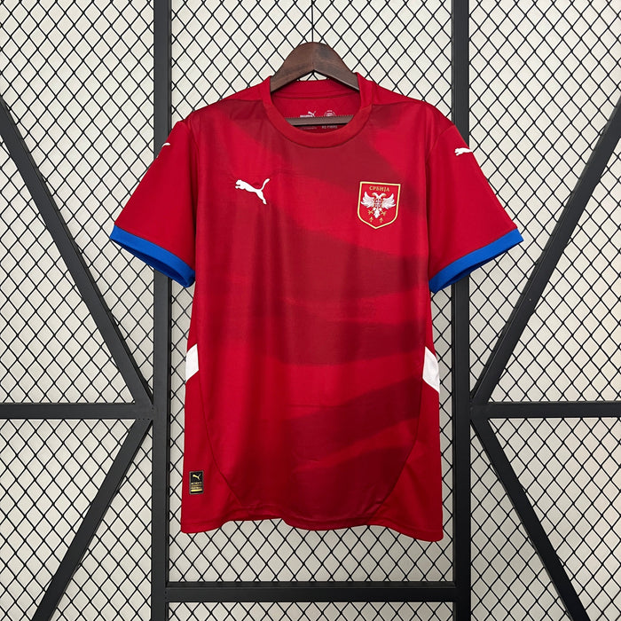 Camiseta Serbia Local 2024  Versión Fan