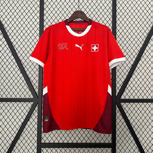 Camiseta Suiza Local 2024  Versión fan