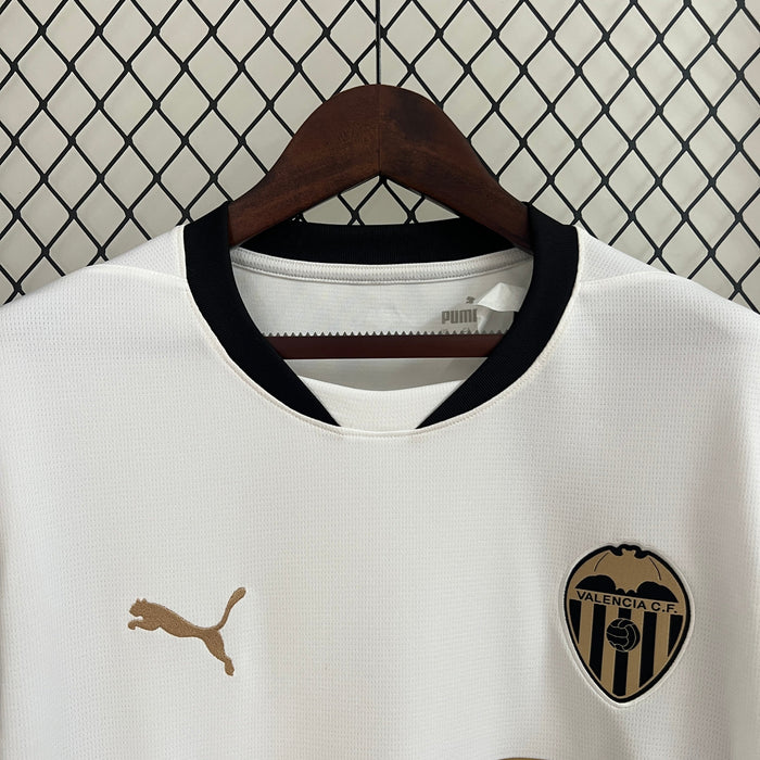 Camiseta Valencia Local 2024-25  Versión fan