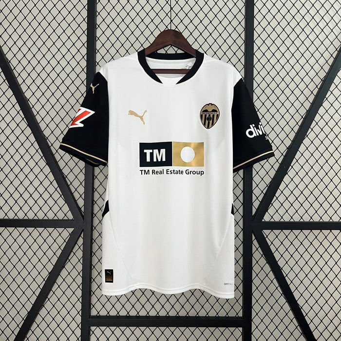 Camiseta Valencia Local 2024-25  Versión fan