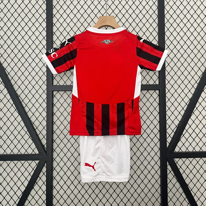 Conjunto niños Ac Milan Local 202425