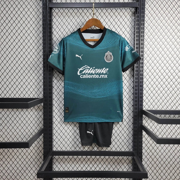 Conjunto niños Chivas Guadalajara Tercer kit 202425