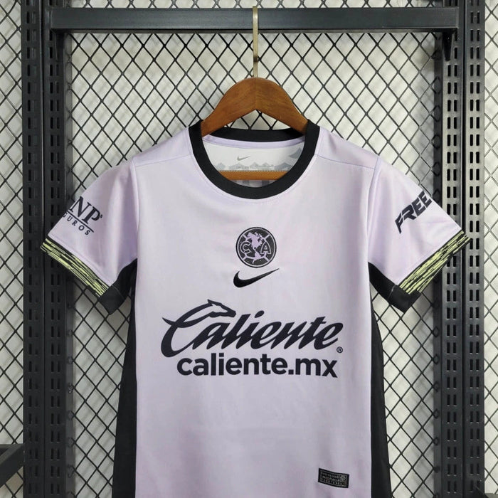 Conjunto niños Club America tercer kit 202425