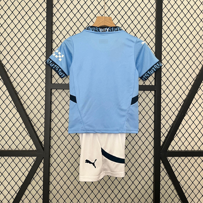 Conjunto niños Manchester City Local 202425