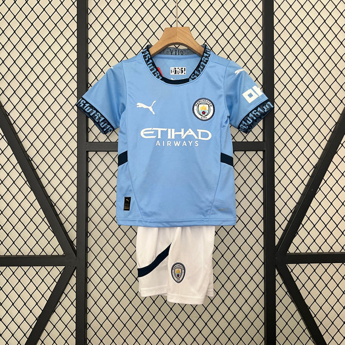 Conjunto niños Manchester City Local 202425