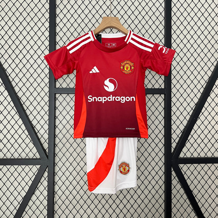 Conjunto niños Manchester United Local 202425