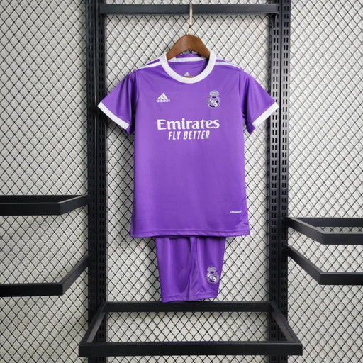 Conjunto niños Real Madrid 201718 Visita Retro