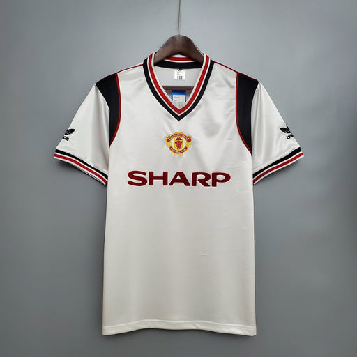 Manchester United 1985 White  Retro