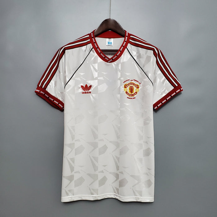 Manchester United 1991 White  Retro