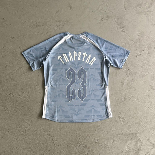 football t shirts-greysea blue